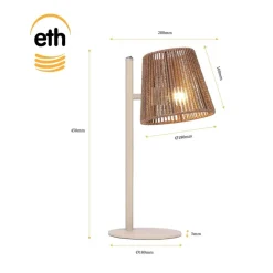 Trading Lighting Tafellampen|Daan 1-lichts Tafellamp Zand