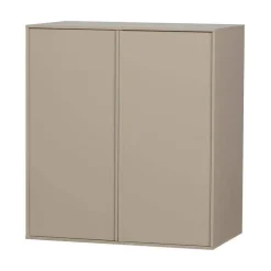 vtwonen Industriele Kasten|Kledingkasten|Daily Kledingkast dubbel grenen beige 100cm