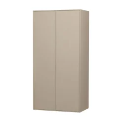 vtwonen Industriele Kasten|Kledingkasten|Daily Kledingkast dubbel hoog grenen beige 100cm