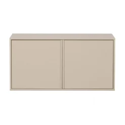vtwonen Industriele Kasten|Kledingkasten|Daily Kledingkast dubbel smal grenen beige 100cm