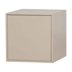 vtwonen Industriele Kasten|Kledingkasten|Daily Kledingkast enkel smal grenen beige 50cm