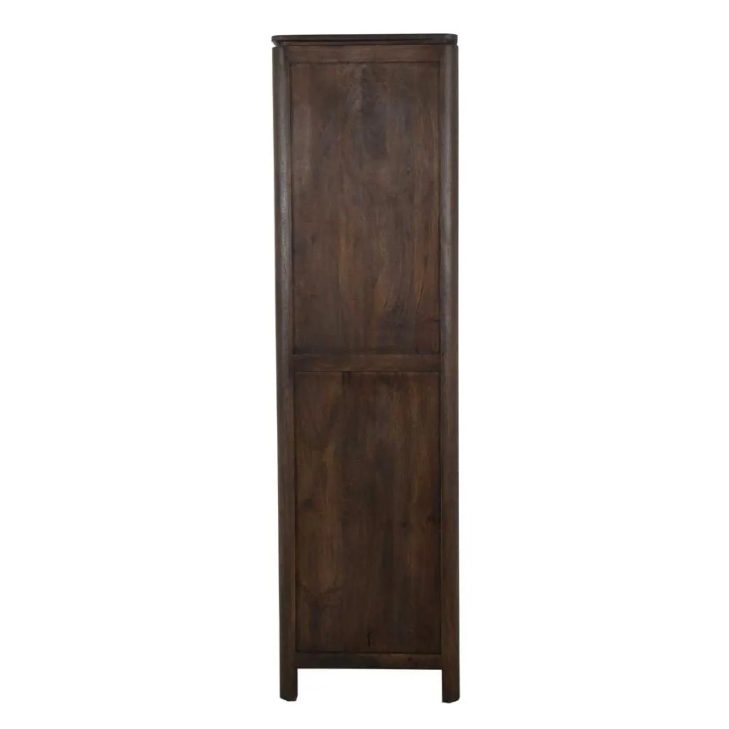 Furndea Boekenkasten|Industriele Kasten|Dallas Boekenkast Bruin Mangohout 55cm