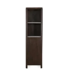 Furndea Boekenkasten|Industriele Kasten|Dallas Boekenkast Bruin Mangohout 55cm