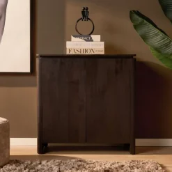 Furndea Dressoirs|Industriele Kasten|Dallas Dressoir Bruin Mangohout 100cm