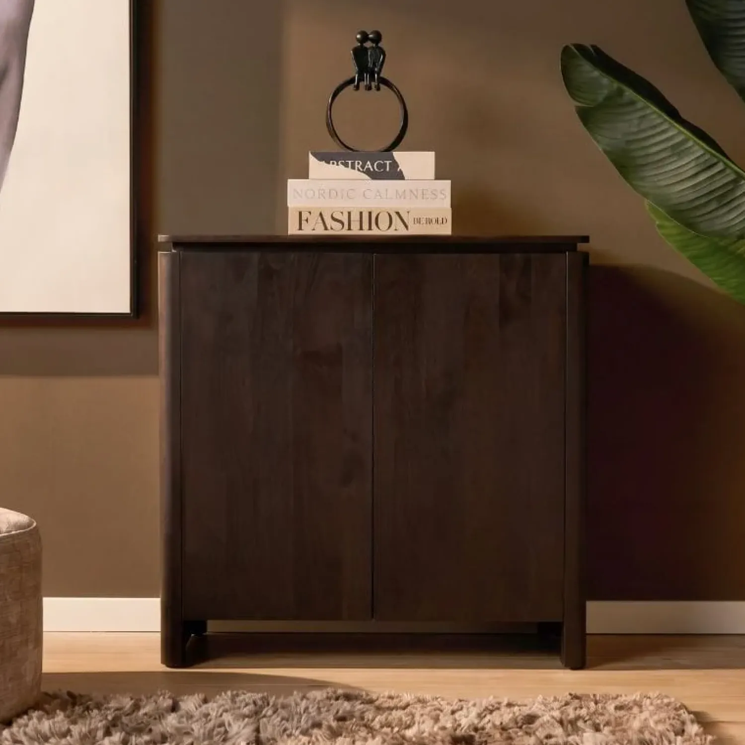 Furndea Dressoirs|Industriele Kasten|Dallas Dressoir Bruin Mangohout 100cm