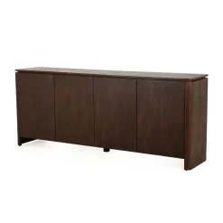 Furndea Dressoirs|Industriele Kasten|Dallas Dressoir Bruin Mangohout 210cm