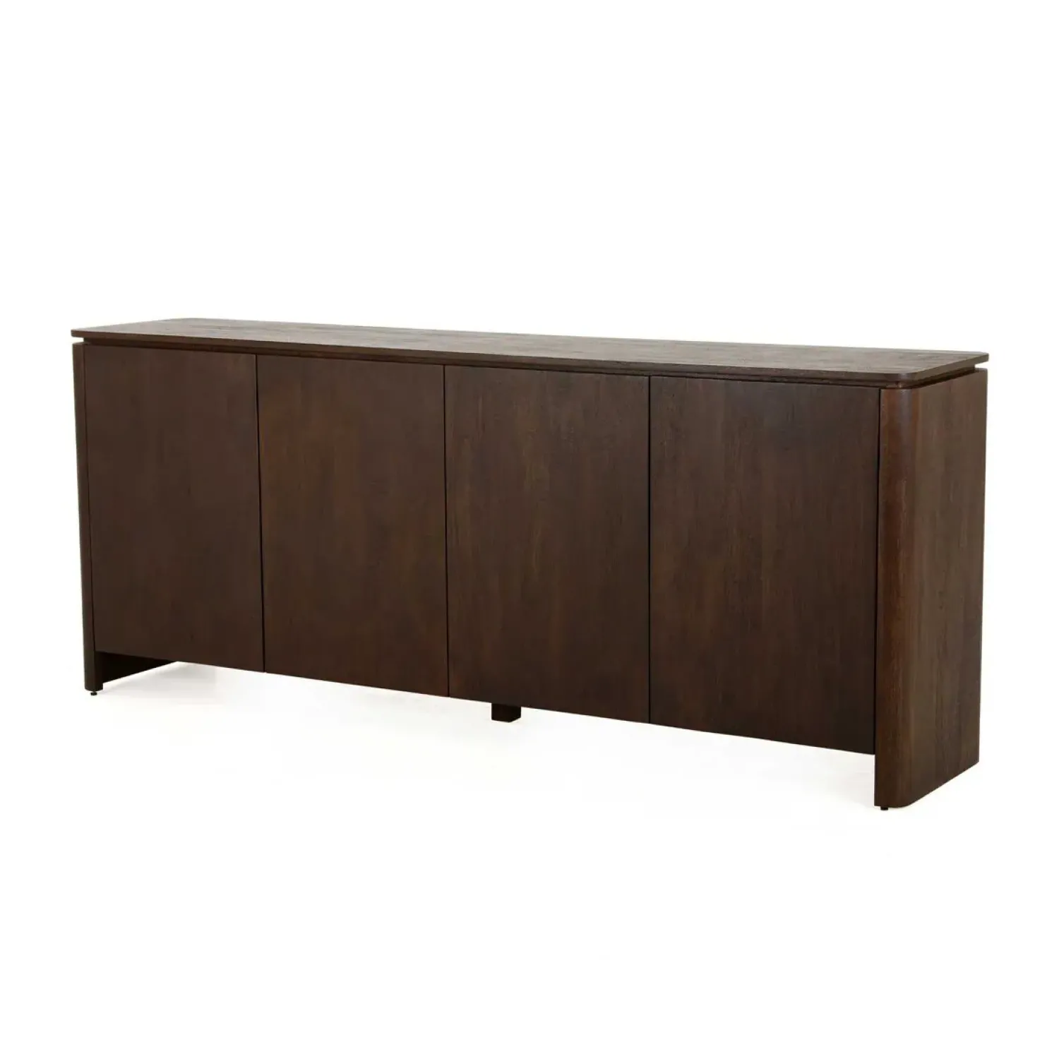 Furndea Dressoirs|Industriele Kasten|Dallas Dressoir Bruin Mangohout 210cm