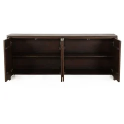 Furndea Dressoirs|Industriele Kasten|Dallas Dressoir Bruin Mangohout 210cm