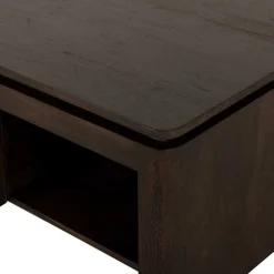Furndea Salontafels|Dallas Salontafel vierkant Bruin Mangohout 80cm