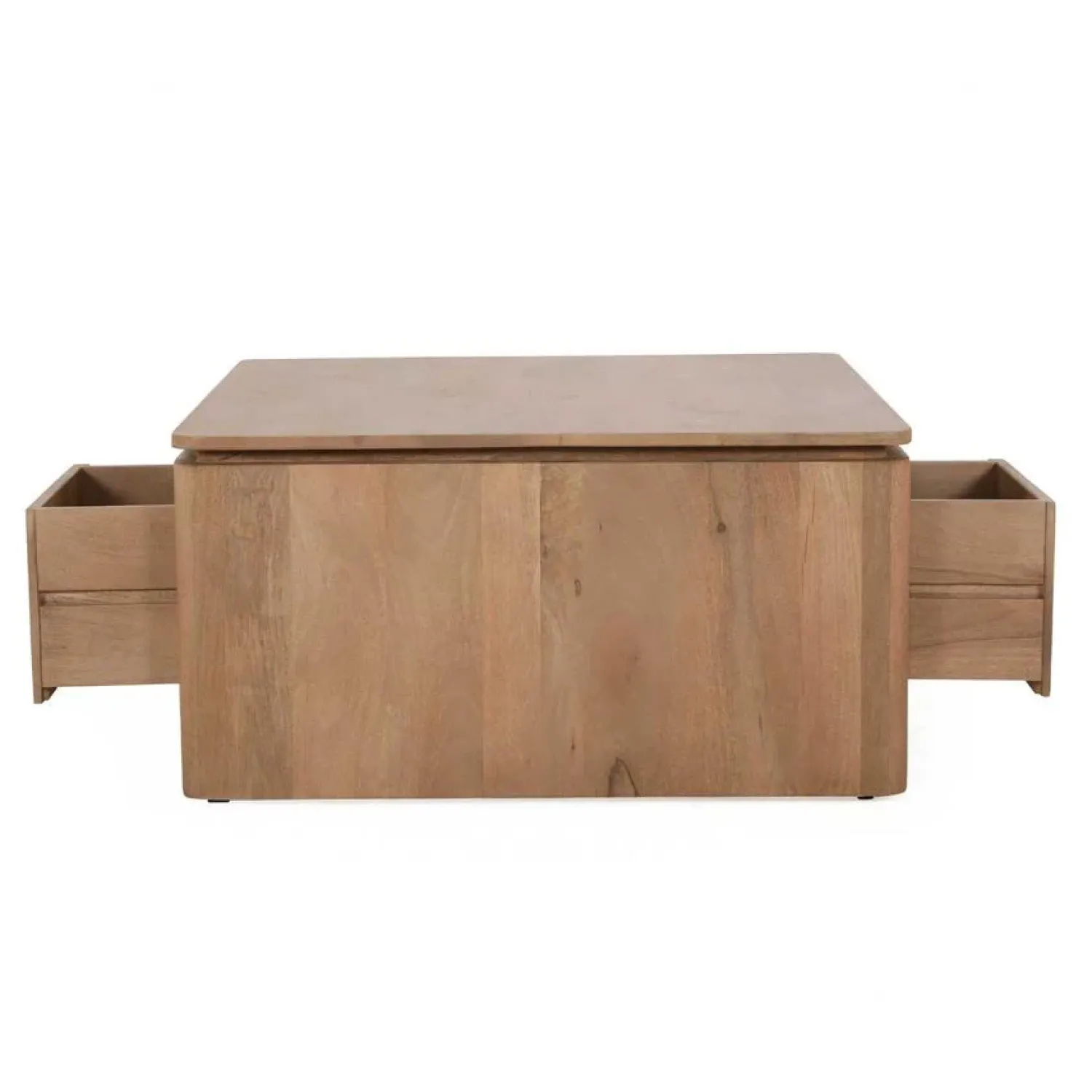 Furndea Salontafels|Dallas Salontafel vierkant Naturel Mangohout 80cm