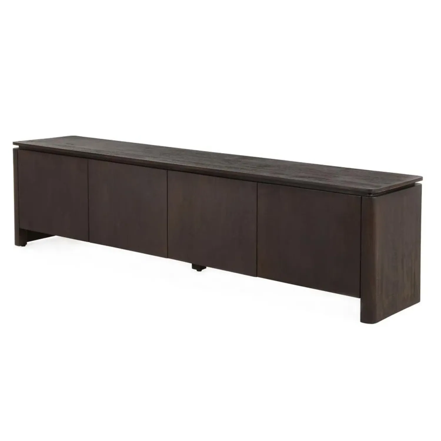 Furndea Industriele Kasten|Tv Meubels|Dallas Tv meubel Bruin Mangohout 210cm