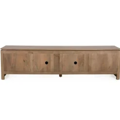Furndea Industriele Kasten|Tv Meubels|Dallas Tv meubel Naturel Mangohout 210cm
