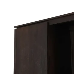 Furndea Vakkenkasten|Industriele Kasten|Dallas Vakkenkast XL Bruin Mangohout 160cm