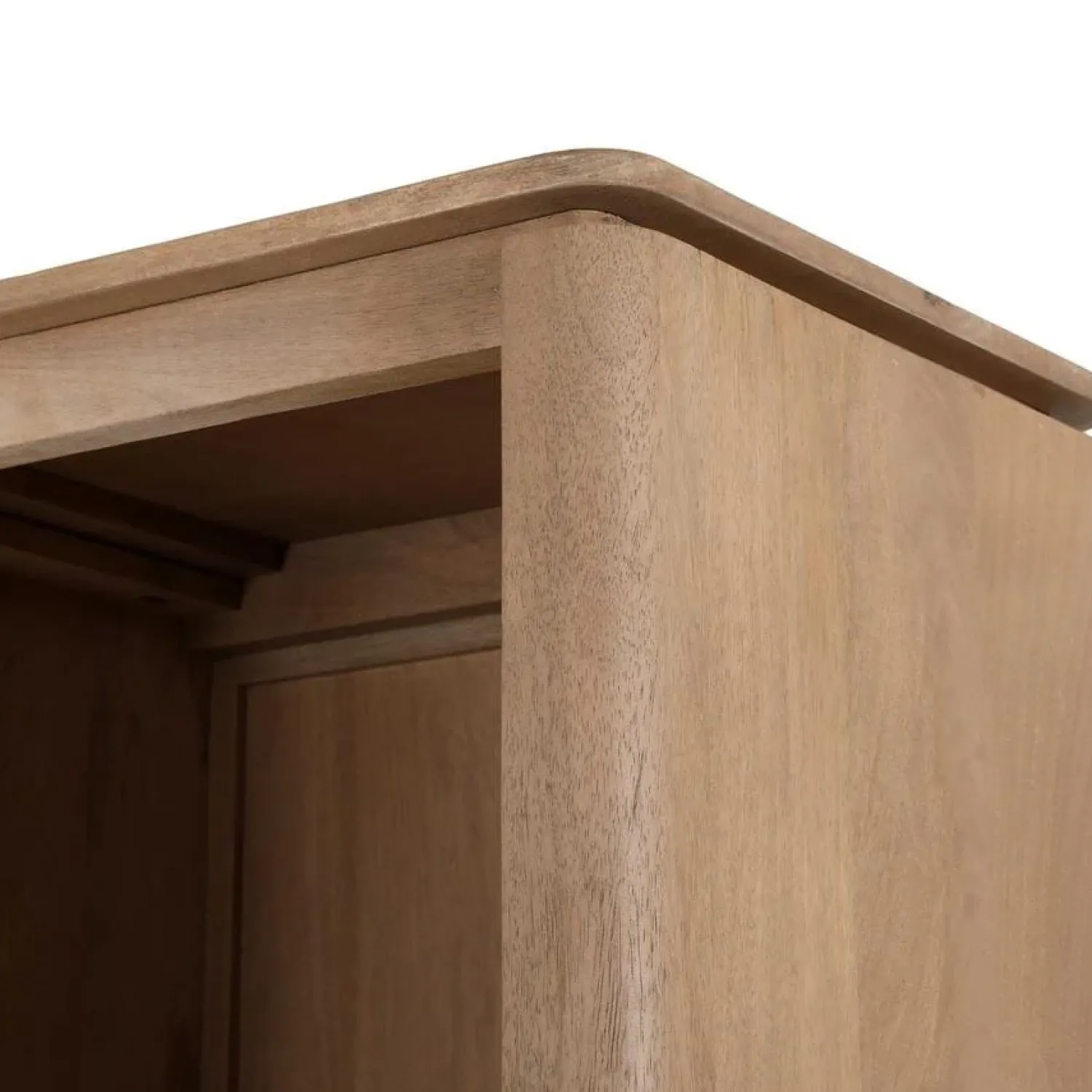 Furndea Vakkenkasten|Industriele Kasten|Dallas Vakkenkast XL Naturel Mangohout 160cm