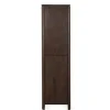 Furndea Wandkasten|Industriele Kasten|Dallas Wandkast Bruin Mangohout 55cm