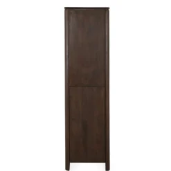 Furndea Wandkasten|Industriele Kasten|Dallas Wandkast Bruin Mangohout 55cm