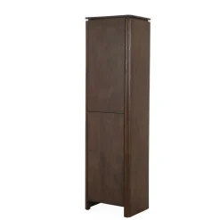 Furndea Wandkasten|Industriele Kasten|Dallas Wandkast Bruin Mangohout 55cm
