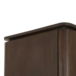 Furndea Wandkasten|Industriele Kasten|Dallas Wandkast Bruin Mangohout 55cm