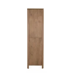 Furndea Wandkasten|Industriele Kasten|Dallas Wandkast Naturel Mangohout 55cm