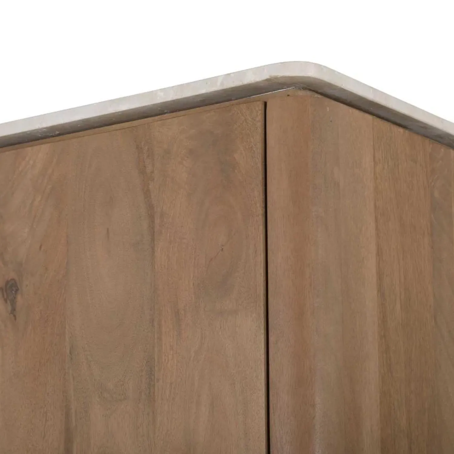 Furndea Wandkasten|Industriele Kasten|Dallas Wandkast Naturel Mangohout 55cm