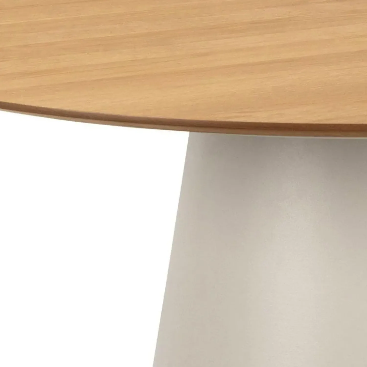 Nordhavn Eettafels|Dalvik Eettafel Rond Naturel met Zand poot 120cm