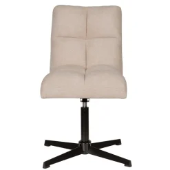 PTMD Eetkamerstoelen|Dani Draaibare Eetkamerstoel Crème