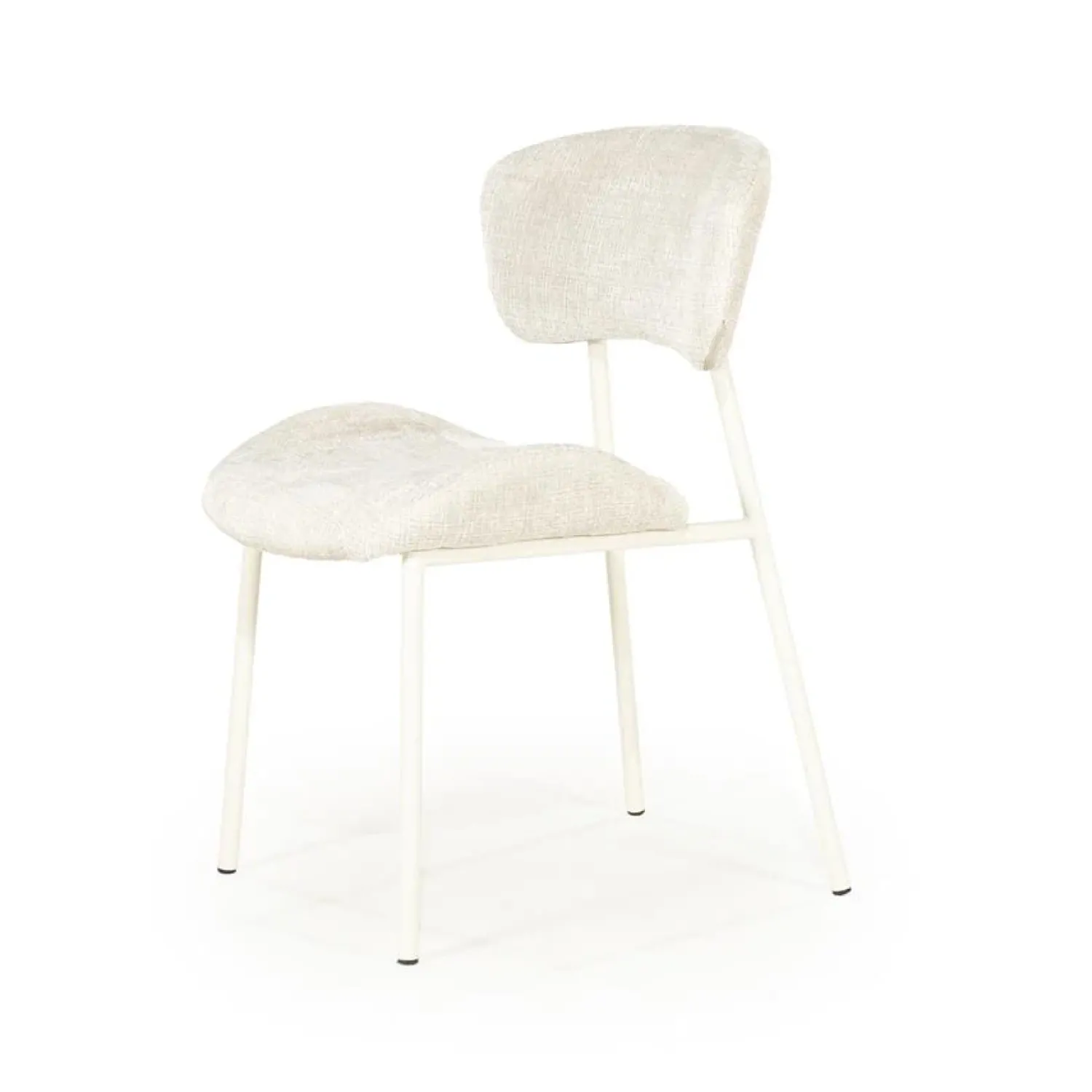 By Boo Eetkamerstoelen|Dare Eetkamerstoel Beige Stof