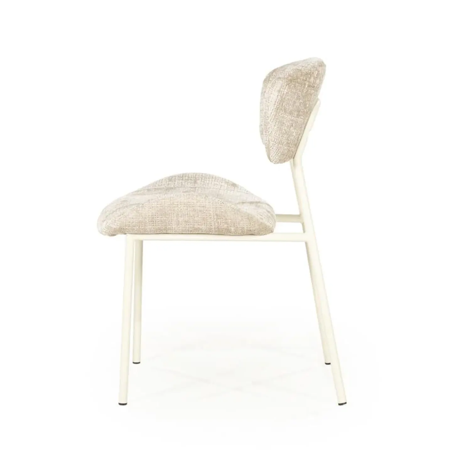 By Boo Eetkamerstoelen|Dare Eetkamerstoel Taupe Stof