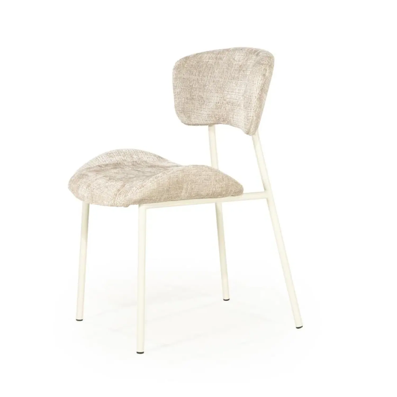 By Boo Eetkamerstoelen|Dare Eetkamerstoel Taupe Stof