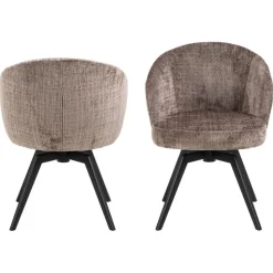 Nordhavn Eetkamerstoelen|Darlene Eetkamerstoel Bruin