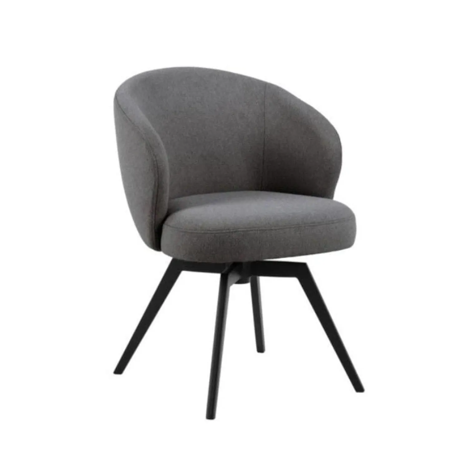 Nordhavn Eetkamerstoelen|Darlene Eetkamerstoel Donkergrijs