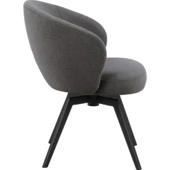 Nordhavn Eetkamerstoelen|Darlene Eetkamerstoel Donkergrijs