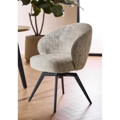 Nordhavn Eetkamerstoelen|Darlene Eetkamerstoel Grijs