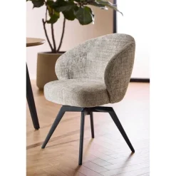 Nordhavn Eetkamerstoelen|Darlene Eetkamerstoel Grijs