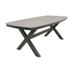 Lesli Living Tuintafels|Davos Tuintafel Deens ovaal 200cm