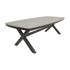 Lesli Living Tuintafels|Davos Tuintafel Deens ovaal 240cm