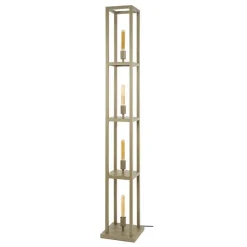 Kalfort Vloerlampen|Debby 4-lichts Vloerlamp Beige