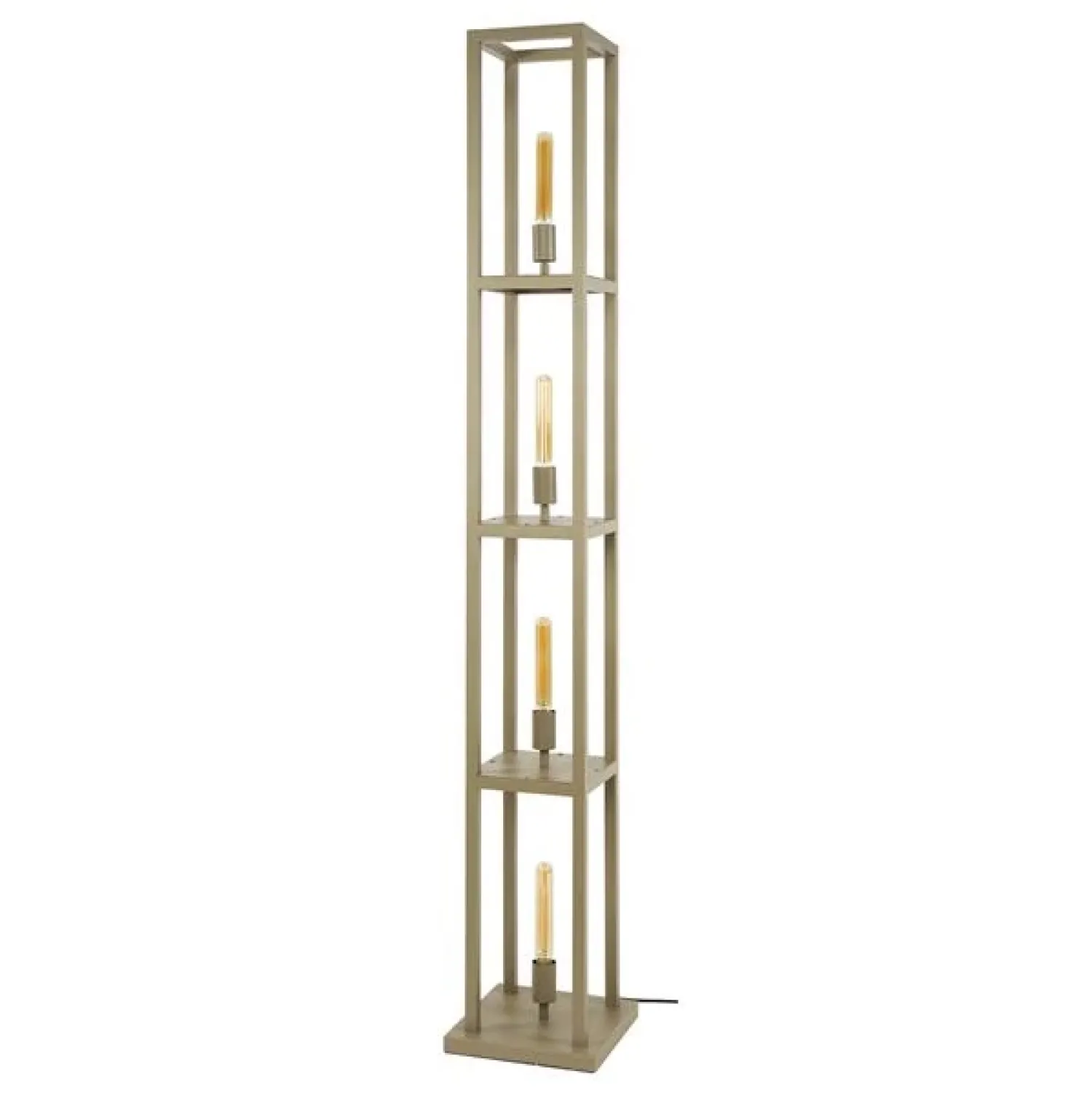 Kalfort Vloerlampen|Debby 4-lichts Vloerlamp Beige