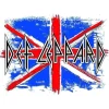 Metal Signs Metalen Borden|Def Leppard vlag - metalen bord