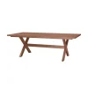 WOOOD Tuintafels|Delta Picknick tuintafel aluminium terracotta 220cm