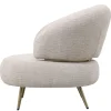 PTMD Fauteuils|Devin Fauteuil Crème