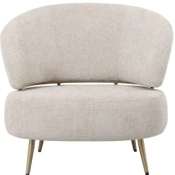 PTMD Fauteuils|Devin Fauteuil Crème