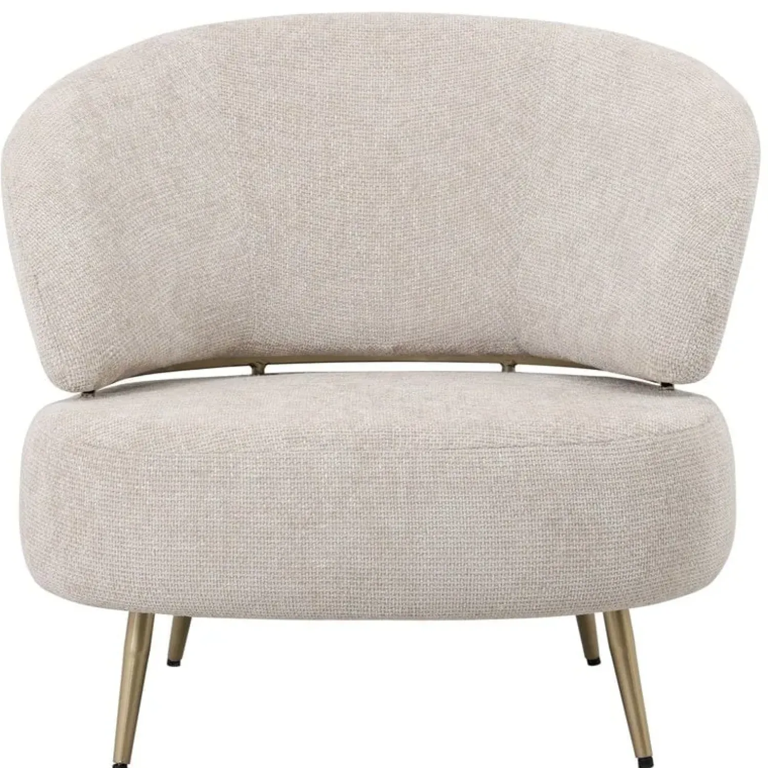 PTMD Fauteuils|Devin Fauteuil Crème