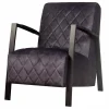 Tower living Fauteuils|Dexter Fauteuil velvet Antraciet 65cm