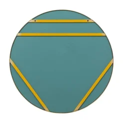 WOOOD Spiegels|Doutzen Spiegel rond metaal goud 115cm