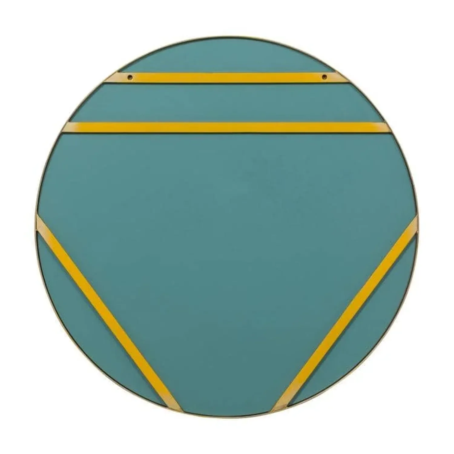 WOOOD Spiegels|Doutzen Spiegel rond metaal goud 115cm