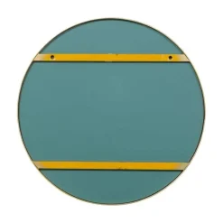 WOOOD Spiegels|Doutzen Spiegel rond metaal goud 80cm