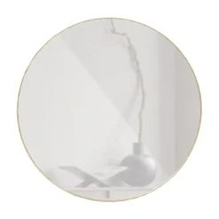 WOOOD Spiegels|Doutzen Spiegel rond metaal goud 80cm