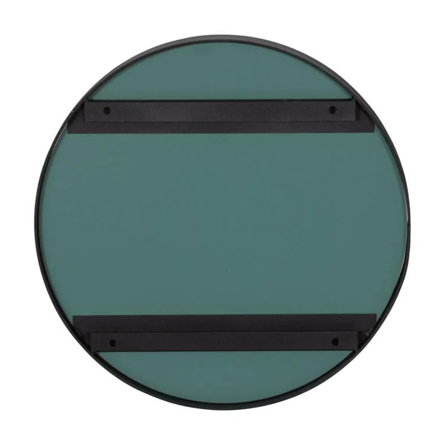 WOOOD Spiegels|Doutzen Spiegel rond metaal zwart 50cm