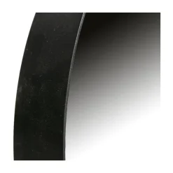 WOOOD Spiegels|Doutzen Spiegel rond metaal zwart 50cm